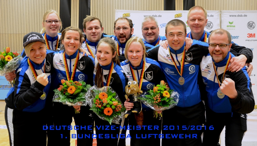 Deutscher Vize-Meister 2015/2016 Luftgewehr